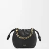 Mini Flamenco purse in mellow nappa lambskin