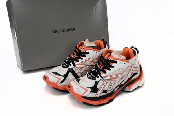 copy_of_balenciaga_runner_white_and_black_characters_19B73BC263410.jpg Balenciaga Runner White Orange Black 677402 W3RB7 9051