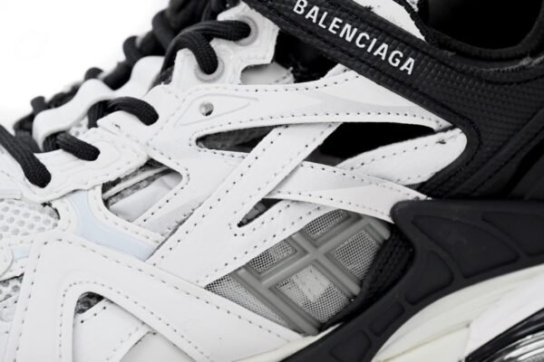 Balenciaga Track 2 Sneaker Black And White 568614 W2GN3 1090
