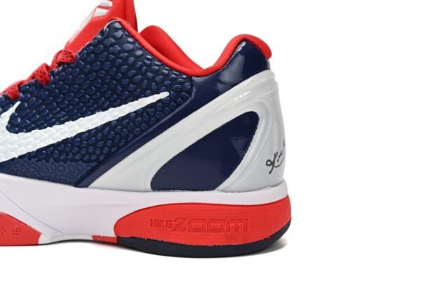 Nike Kobe 6 Protro White Blue Red  436311-003