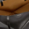 Medium Puzzle Fold tote in shiny calfskin