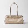 Prada Bonnie Medium Leather Handbag Lilac