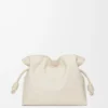 Medium Flamenco clutch in nappa calfskin