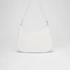 Prada Cleo Glossy Leather Shoulder Bag