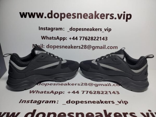 Dior B22 Black Silver 3SN231ZNG_H969
