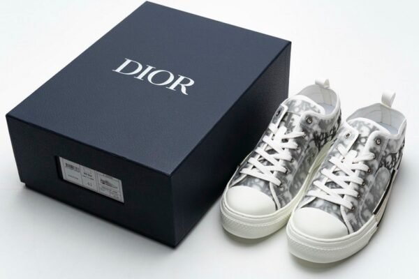 Dior B23 HT Oblique Transparency Low H565 White