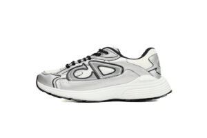 dior_b30_white_mesh_silver_tone_metallic_calfskin_1A6E19A2F3519.jpg Dior B30 White Mesh Silver-Tone Metallic Calfskin