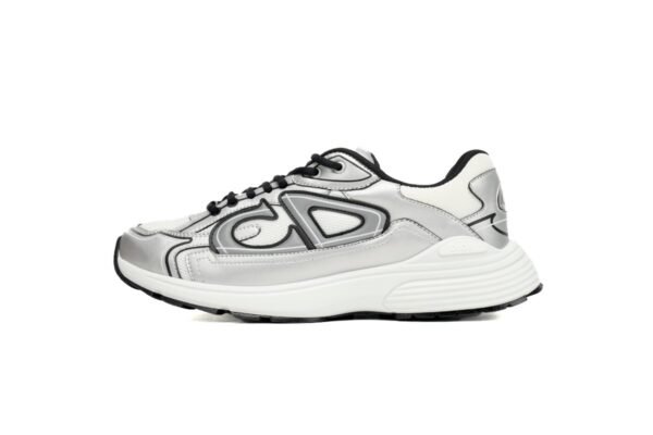 dior_b30_white_mesh_silver_tone_metallic_calfskin_1A6E19A2F3519.jpg Dior B30 White Mesh Silver-Tone Metallic Calfskin