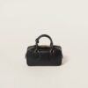 Arcadie Leather Small Handbag Black