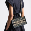 East-West Dior Book Tote with strap