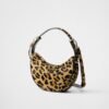 Prada Arqué printed leather shoulder bag