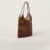 IVY Leather Patchwork Handbag