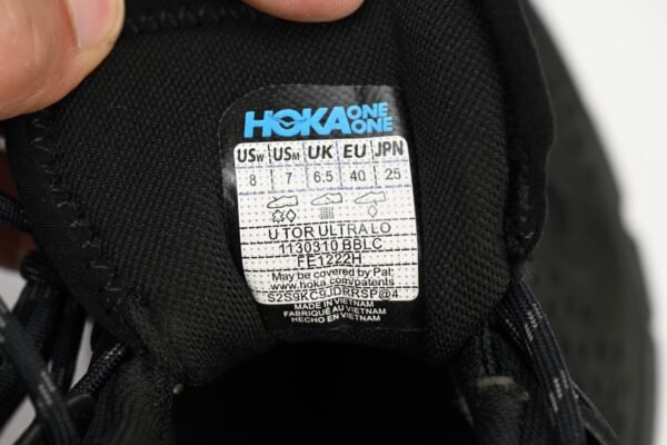 Hoka One One Tor Ultra Low Black 1130310 -BBLC