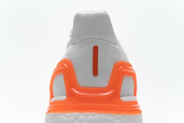 Adidas Ultra Boost  20 White Sharp Blue True Orange EG0768