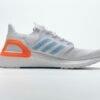 Adidas Ultra Boost  20 White Sharp Blue True Orange EG0768