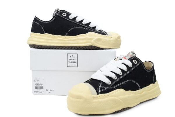Mihara Yasuhiro Beige Black NO.783