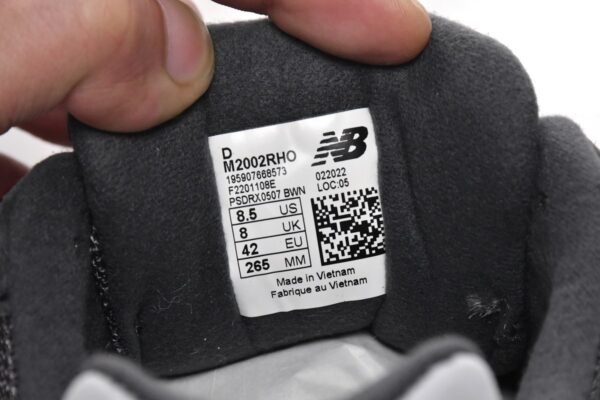 New Balance 2002R Grey Black M2002RHO