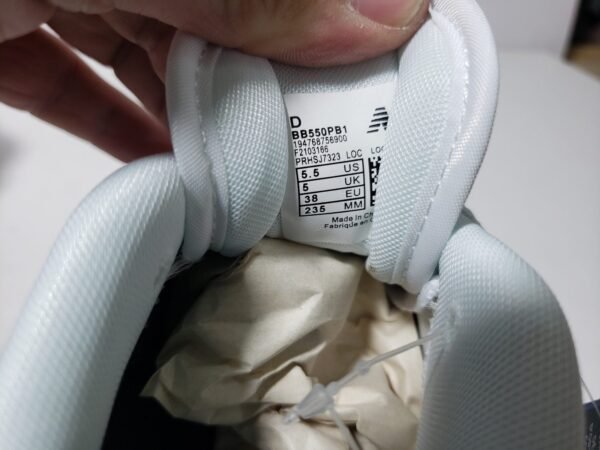 New Balance 550 White Grey BB550PB/BB550PB1