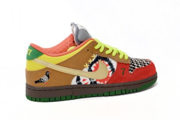 Nike Dunk Low "What the Dunk" Colorful Pigeon  318403-141
