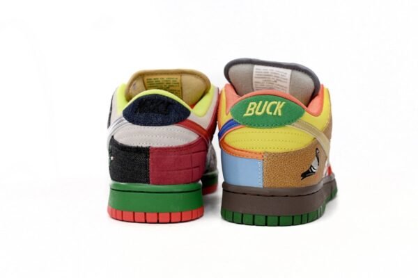 Nike Dunk Low "What the Dunk" Colorful Pigeon  318403-141