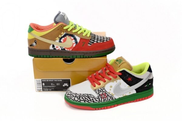 Nike Dunk Low "What the Dunk" Colorful Pigeon  318403-141
