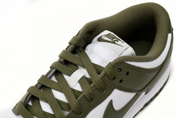 Nike Dunk Low White Scattered olive Green DD1503-200