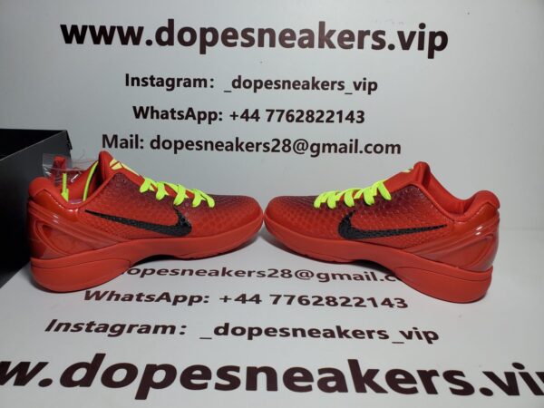 Nike Fake Kobe 6 Protro Reverse Grinch FV4921-600