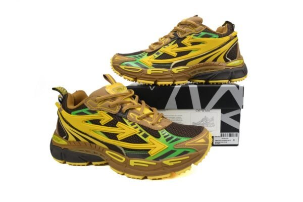 OFF-WHITE Out Of  Black Yellow OMIA295F24 FAB00 10010