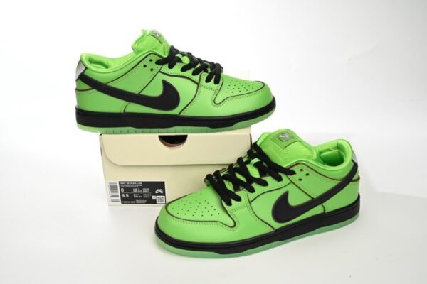 The Powerpuff Girls x Nike SB Dunk Low “Buttercup” FZ8319-300
