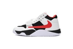 Travis Scott x Jordan Cut The Check Nice Kicks Black White Red  FZ8117-407