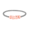 [Eternal Jewelry]CHANCE LARGE 8 FIGURE BUCKLE NO DIAMOND BRACELET ROSE GOLD