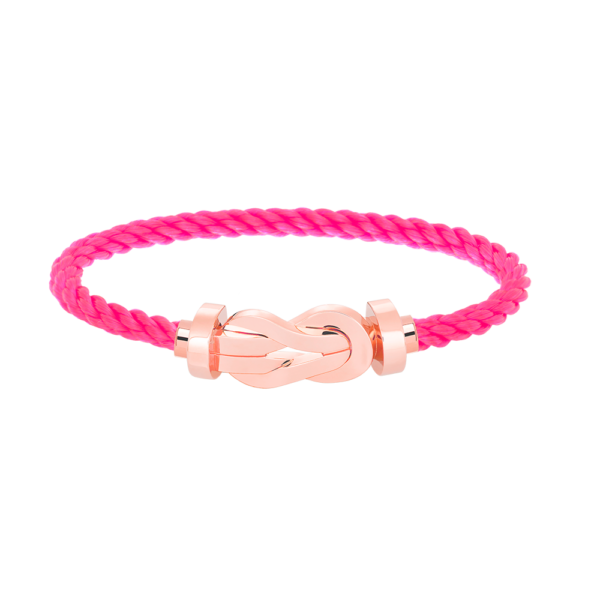 [Eternal Jewelry]CHANCE LARGE 8 FIGURE BUCKLE NO DIAMOND BRACELET ROSE GOLD