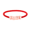 [Eternal Jewelry]CHANCE LARGE 8 FIGURE BUCKLE NO DIAMOND BRACELET ROSE GOLD