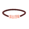 [Eternal Jewelry]CHANCE LARGE 8 FIGURE BUCKLE NO DIAMOND BRACELET ROSE GOLD