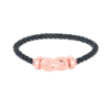 [Eternal Jewelry]CHANCE LARGE 8 FIGURE BUCKLE NO DIAMOND BRACELET ROSE GOLD