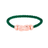 [Eternal Jewelry]CHANCE LARGE 8 FIGURE BUCKLE NO DIAMOND BRACELET ROSE GOLD