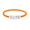 [Eternal Jewelry]CHANCE LARGE 8 FIGURE BUCKLE NO DIAMOND BRACELET SILVER