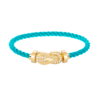 [Eternal Jewelry]CHANCE LARGE 8 FIGURE BUCKLE HALF DIAMOND BRACELET GOLD