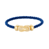 [Eternal Jewelry]CHANCE LARGE 8 FIGURE BUCKLE HALF DIAMOND BRACELET GOLD