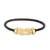 [Eternal Jewelry]CHANCE LARGE 8 FIGURE BUCKLE HALF DIAMOND BRACELET GOLD
