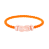 [Eternal Jewelry]CHANCE LARGE 8 FIGURE BUCKLE HALF DIAMOND BRACELET ROSE GOLD