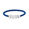[Eternal Jewelry]CHANCE LARGE 8 FIGURE BUCKLE HALF DIAMOND BRACELET SILVER