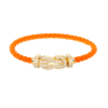 [Eternal Jewelry]CHANCE LARGE 8 FIGURE BUCKLE FULLDIAMOND BRACELET GOLD