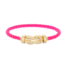 [Eternal Jewelry]CHANCE LARGE 8 FIGURE BUCKLE FULLDIAMOND BRACELET GOLD