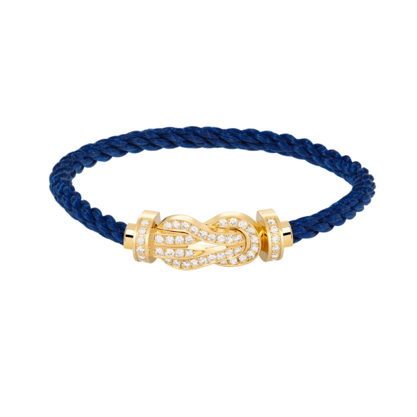 [Eternal Jewelry]CHANCE LARGE 8 FIGURE BUCKLE FULLDIAMOND BRACELET GOLD