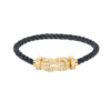 [Eternal Jewelry]CHANCE LARGE 8 FIGURE BUCKLE FULLDIAMOND BRACELET GOLD