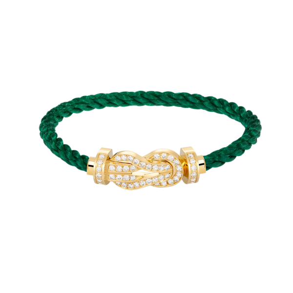 [Eternal Jewelry]CHANCE LARGE 8 FIGURE BUCKLE FULLDIAMOND BRACELET GOLD