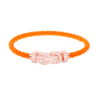 [Eternal Jewelry]CHANCE LARGE 8 FIGURE BUCKLE FULL DIAMOND BRACELET ROSE GOLD