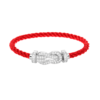 [Eternal Jewelry]CHANCE LARGE 8 FIGURE BUCKLE FULL DIAMOND BRACELET SILVER