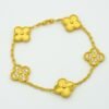 [Eternal Jewelry]CLOVER BRACELET 5 MOTIFS GOLD DIAMOND